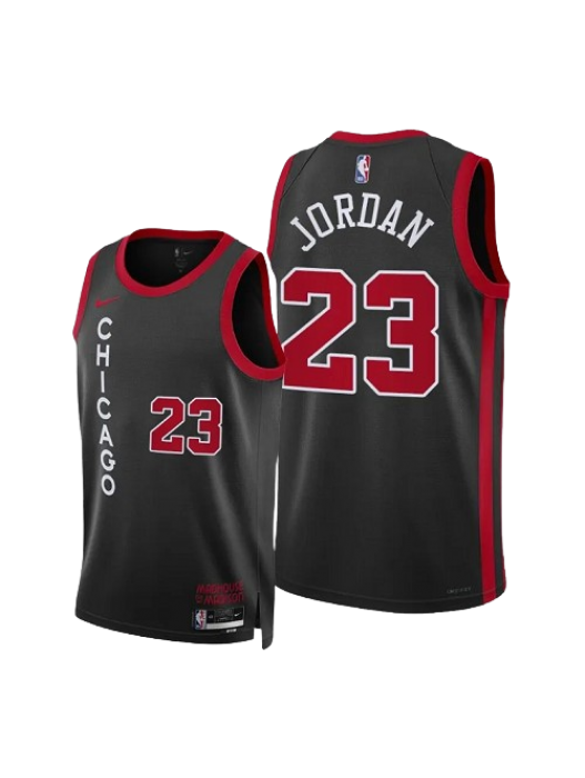 CHICAGO BULLS BLACK CITY EDITION SWINGMAN JERSEY