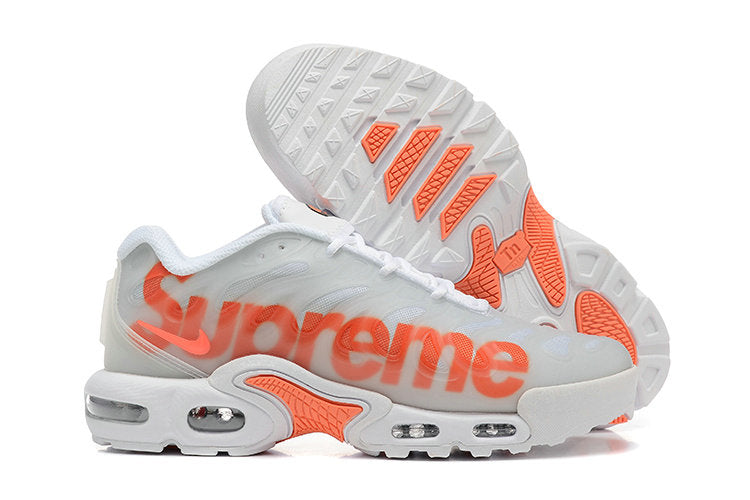 Nike Air Max Plus Drift supreme blanc orange