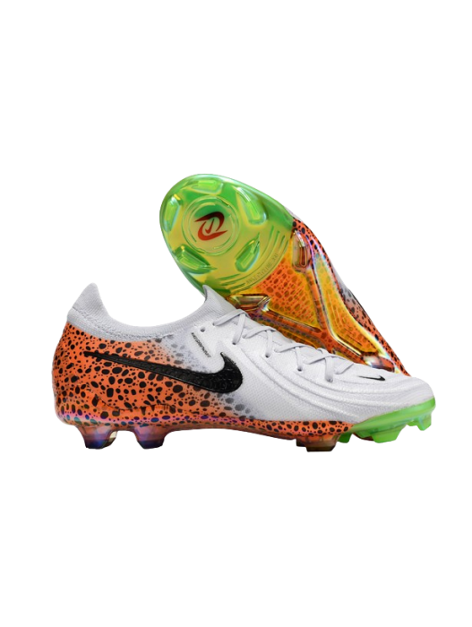 PHANTOM GX 2 ELITE CRAMPONS FG BLANC_ORANGE_NOIR