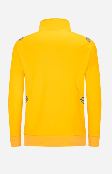 PULL SURVET JAUNE RAYURE NOIR