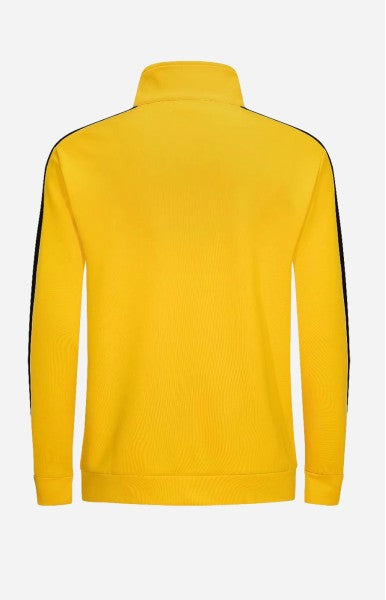 PULL SURVET JAUNE RAYURE NOIR