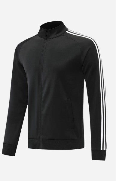 PULL SURVET NOIR RAYURES BLANC