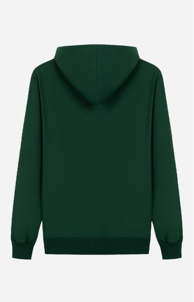 PULL VERT À ZIP
