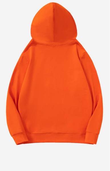 SWEAT À CAPUCHE ORANGE