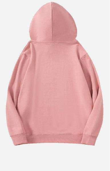 SWEAT À CAPUCHE ROSE