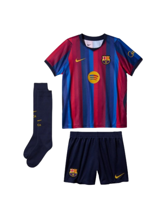 FC BARCELONE KIT ENFANT DOMICILE 2026/2027