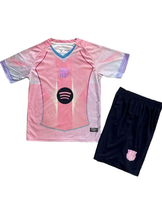 FC BARCELONE MAILLOT ENFANT ÉDITION SPÉCIALE ROSE 2025/2026