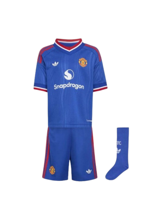 MANCHESTER UNITED KIT ENFANT EXTÉRIEUR 2026/2027
