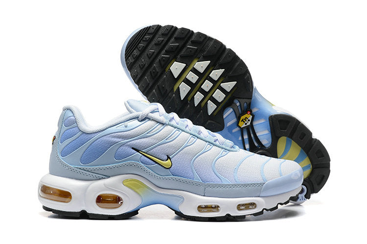 Nike Air Max Plus blanc bleu clair jaune