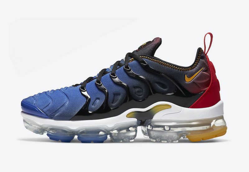 Nike VaporMax Plus bleu blanc rouge noir