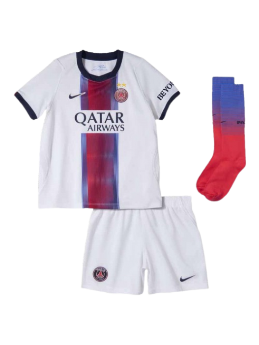 PARIS SAINT-GERMAIN KIT ENFANT EXTÉRIEUR 2026/2027 - AVEC ÉTOILES