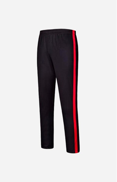 BAS DE SURVET NOIR - BANDE ROUGE