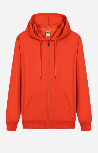 PULL ORANGE À ZIP
