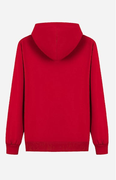 PULL ROUGE À ZIP