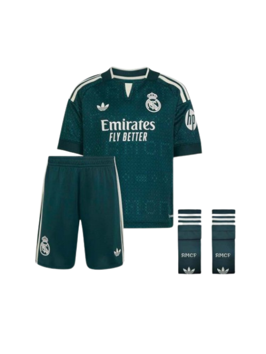 REAL MADRID KIT ENFANT EXTÉRIEUR 2026/2027