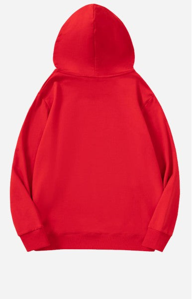 SWEAT À CAPUCHE ROUGE