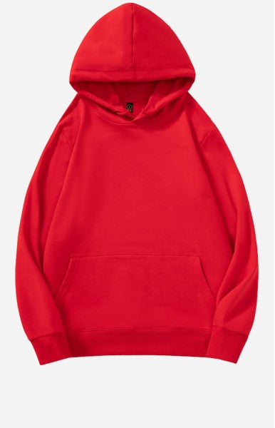 SWEAT À CAPUCHE ROUGE