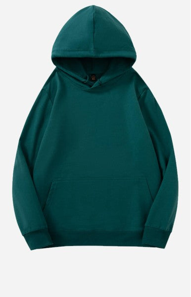 SWEAT À CAPUCHE VERT