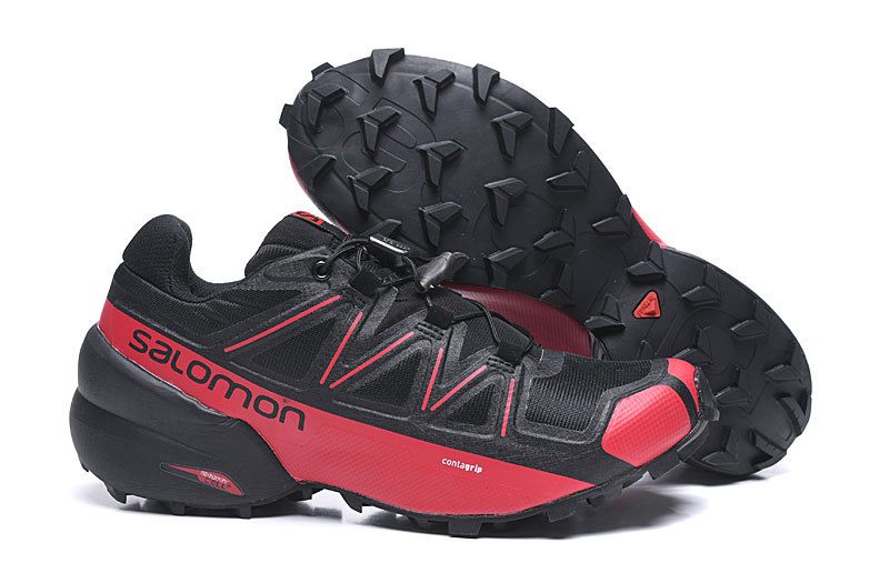 Salomon Speed Cross 5 'NOIR & ROUGE'