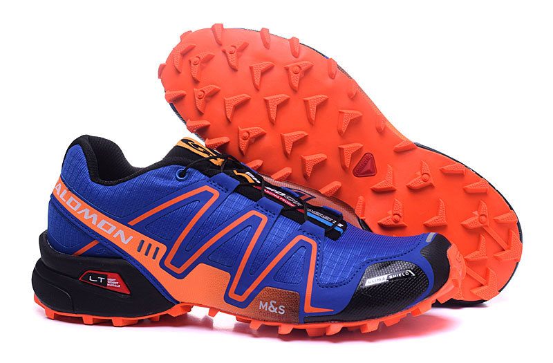 Salomon Speed CrossIII 1 'ORANGE & BLEU'