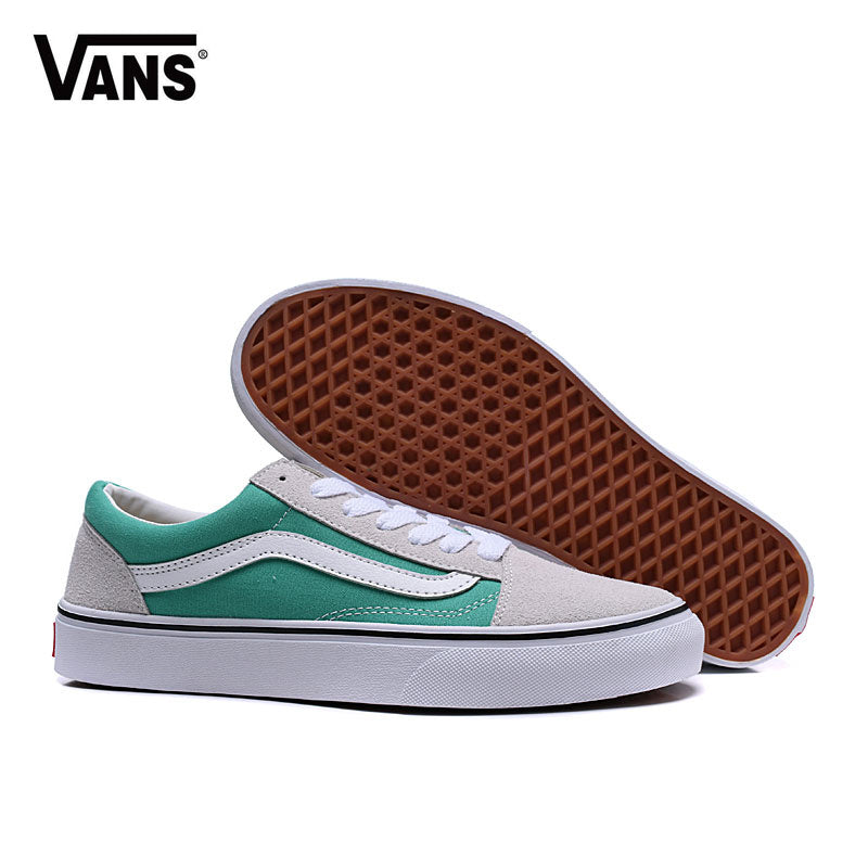 Vans vert gris
