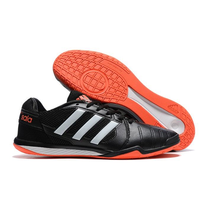 STABILISÉ ADIDAS NOIR RAYURE BLANC SEMELLE ORANGE